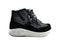 Wolky Hoge Sneaker Leap Leather Black