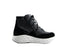 Wolky Hoge Sneaker Leap Leather Black