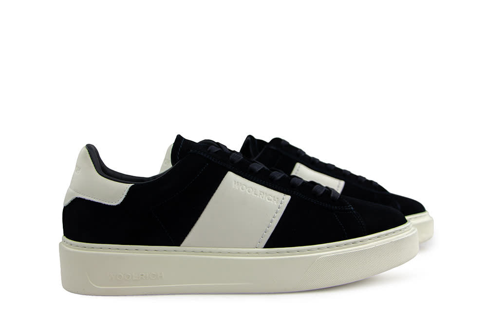 Woolrich Sneaker Blue Off White