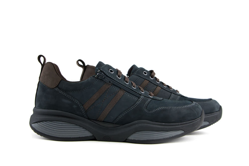 Xsensible Stretchwalker Sneaker SWX3 Navy Brown