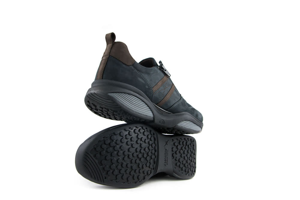 Xsensible Stretchwalker Sneaker SWX3 Navy Brown