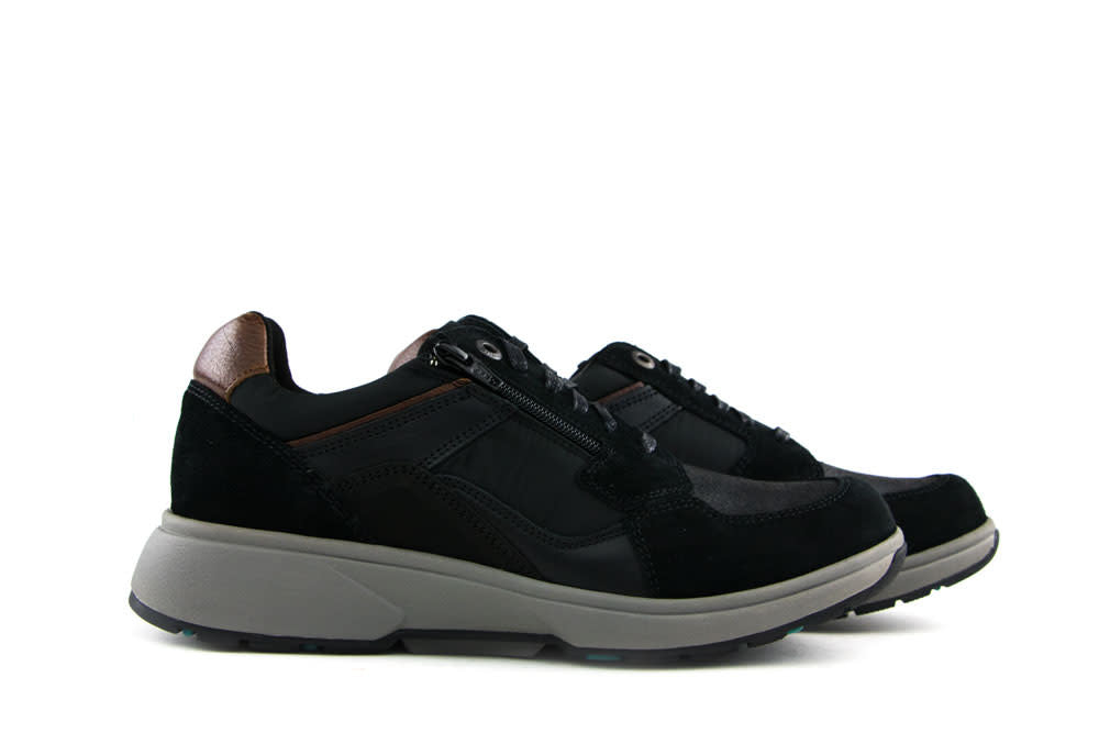 Xsensible Stretchwalker Sneaker Zurich Black