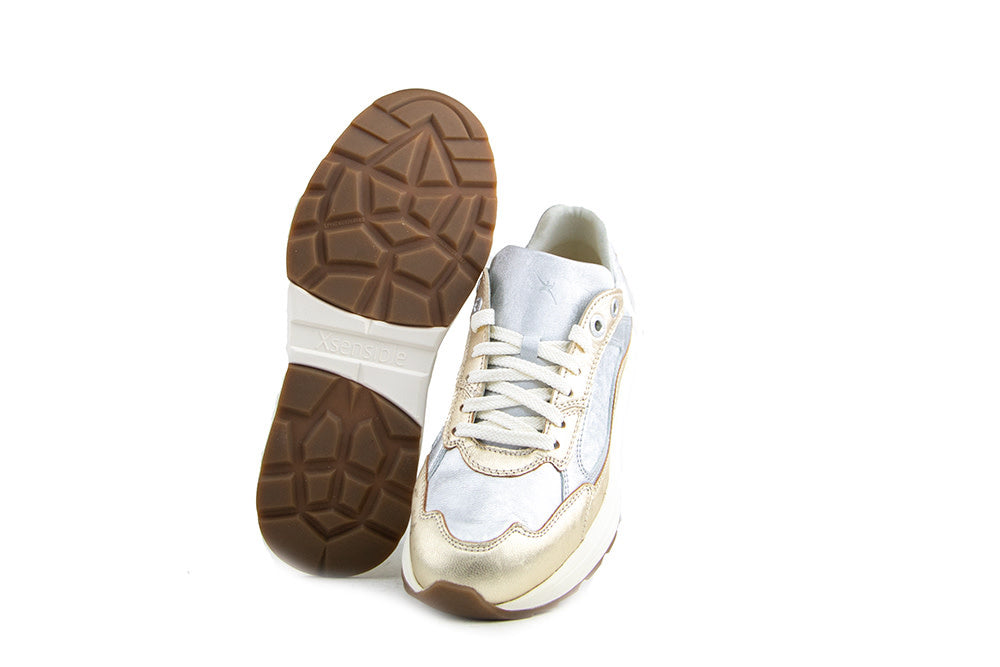 Xsensible Sneaker Milau Metallic Combi