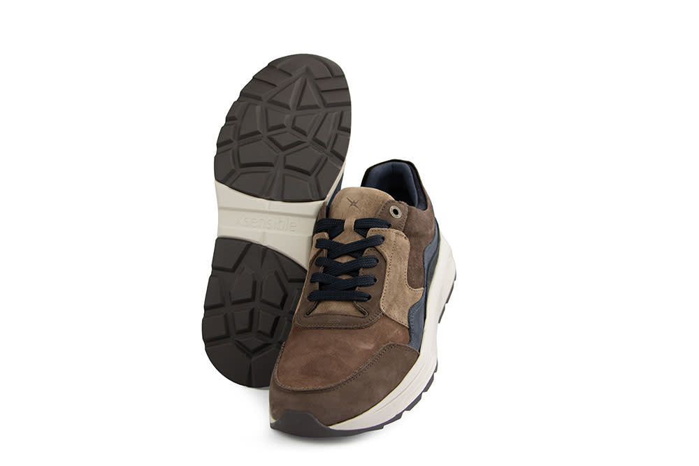 Xsensible Golden Gate Men HX Dark Brown Combi